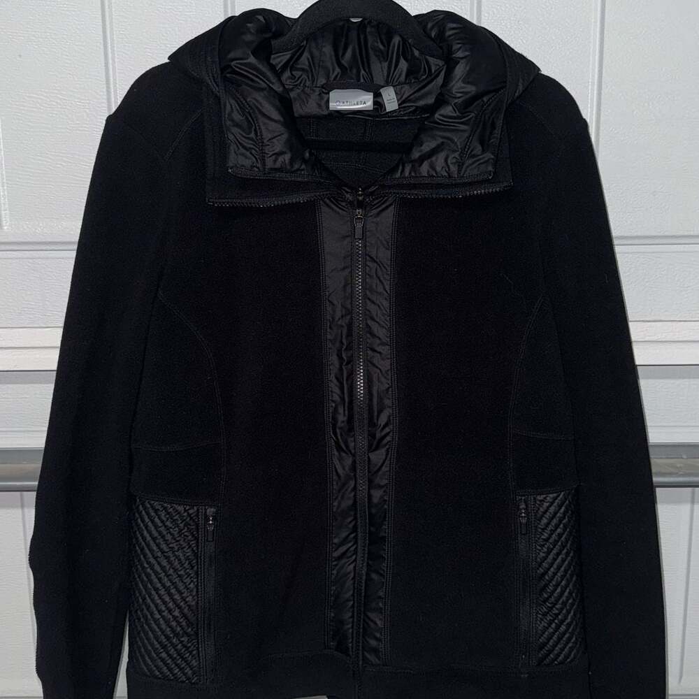 Athleta Fleecy Keen Full Zip Jacket (L)